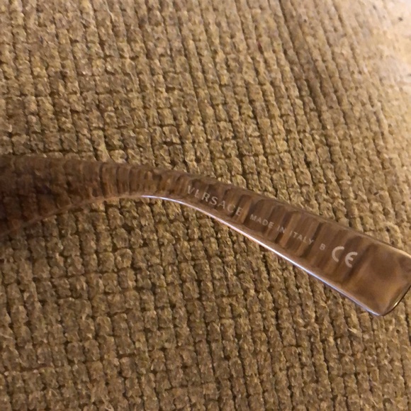Versace Transparent Brown Sunglasses - Picture 4 of 5